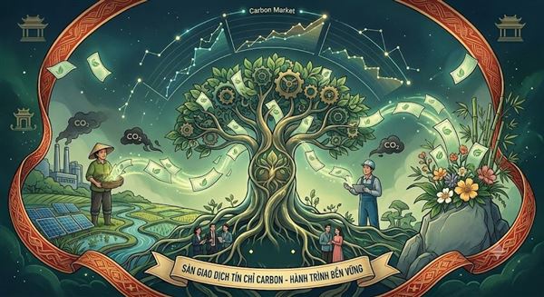 Khai trương Sàn giao dịch Các-bon Việt Nam: Cột mốc mới trong hành trình Phát triển Bền vững