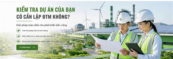 Dự án nào phải lập Báo cáo đánh giá tác động môi trường (ĐTM)?